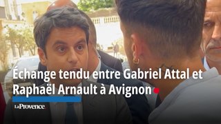 Échange tendu entre Raphaël Arnault et Gabriel Attal à Avignon