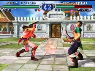 SoulCalibur II online multiplayer - ps2