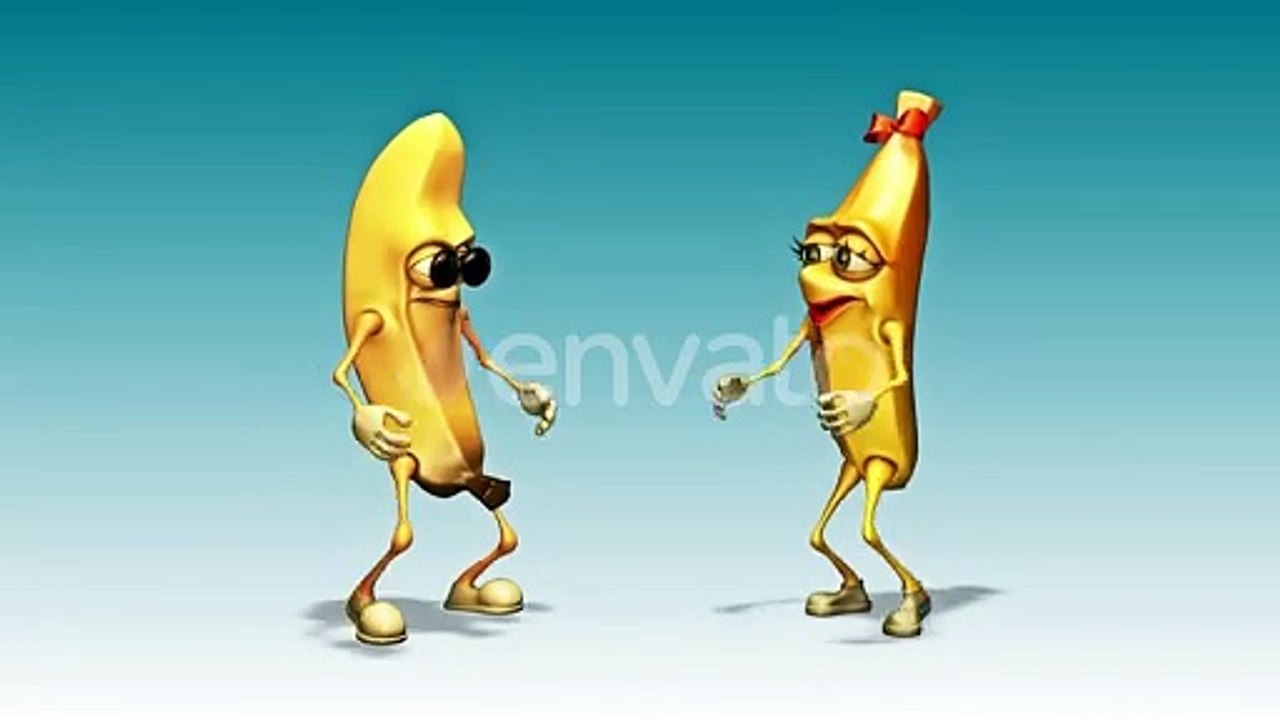 mr. Banan and ms. Banana - Looped Cartoon Dance - video Dailymotion