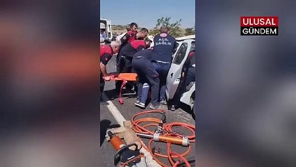 Şanlıurfa'da trafik kazası: 1 kişi yaralandı!