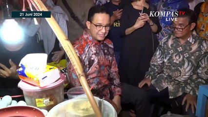 Anies Jajan Kerak Telor di PRJ: Kangen, 2 Tahun Enggak Makan Ini