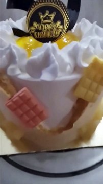 Freshly baked tall pineapple overloaded cake with love that consists of good quality ingredients for a delicious and yummylicious taste only for you.