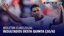Resultados dos jogos de quinta-feira (20/6) pela Eurocopa