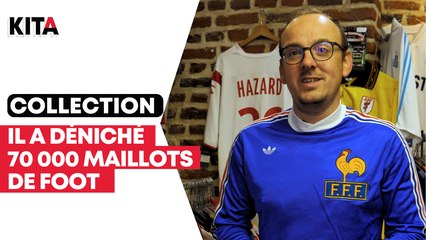 Il a déniché 70 000 maillots de foot