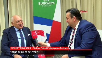TFF Başkanı Mehmet Büyükekşi'den Portekiz maçı açıklaması: 1-0 olsun bizim olsun!