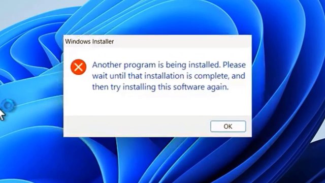 How To Fix Another program is being installed please wait until the installation is complete and then try installing the software again Error in Windows 11 / 10 / 8 / 7