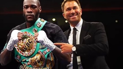 Eddie Hearn admite que Deontay Wilder no es el mismo peleador que antes