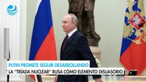Putin promete seguir desarrollando la 