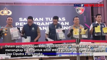 Polisi Tetapkan 18 Tersangka Usai Bongkar 3 Situs Judi Online