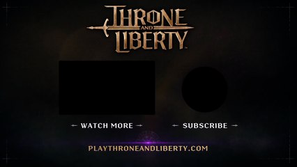 Throne and Liberty Official Release Date Reveal Trailer.