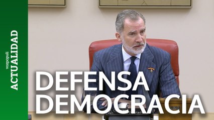 El impresionante discurso del Rey en defensa de la DEMOCRACIA