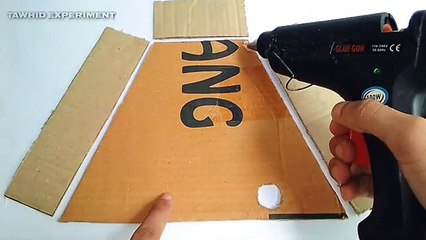 How To Make a HOMEMADE ROBOT at Home using Cardboard very easy science project remote control