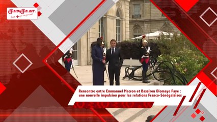 Rencontre entre Emmanuel Macron et Bassirou Diomaye Faye - une nouvelle impulsion pour les relations Franco-Sénégalaises