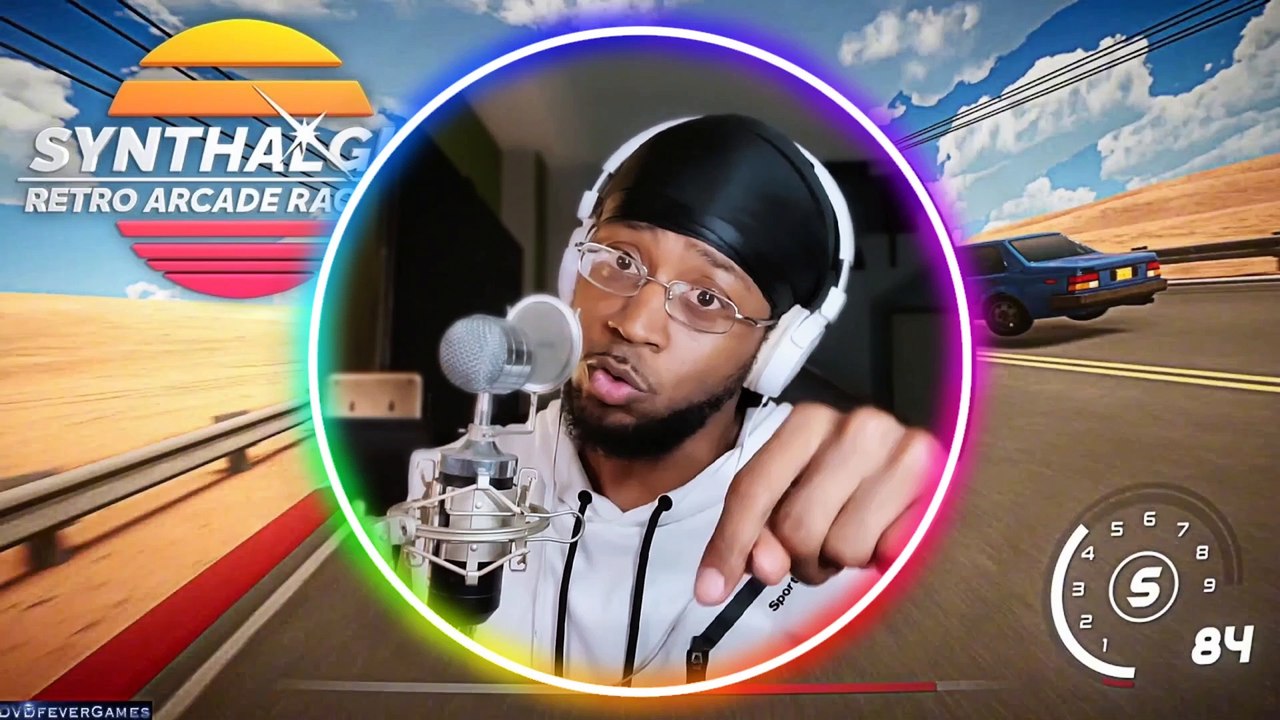 WTF! This Thing is LIT! SYNTHALGIA: Retro Arcade Racing | Episode 1 | Game Dojo TV