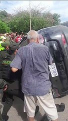 Accidente vehicular en Santa Cruz de la Sierra