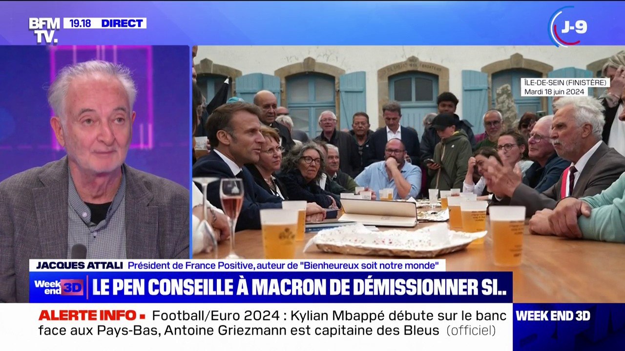 Jacques Attali: "Il n'est pas normal que les partis n'aient pas des programmes prêts, bien réfléchis, des années à l'avance"