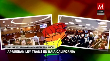 La aprobación de la ley de infancias trans en Baja California genera diversas reacciones