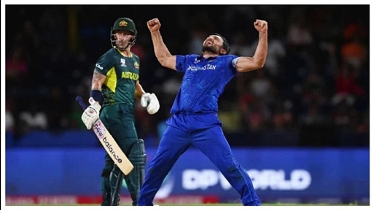 Afghanistan created history in the T20 World Cup, defeating Australia in the Super 8 stage match