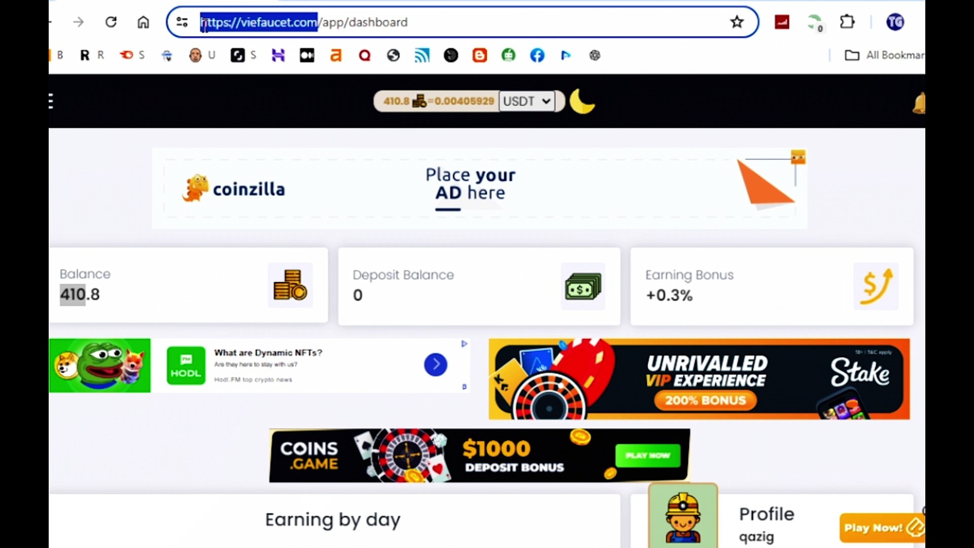 ⁣Earn Bitcoin Free | Online earning without investment | How to make money online from VieFaucet