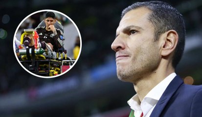 Jaime Lozano sobre la lesión de Edson Álvarez: "Fue un golpe duro para todos"