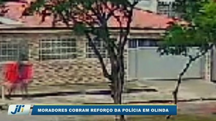 Moradores cobram reforço da Polícia em Olinda