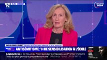 Nicole belloubet (ministre sortante de l Éducation) appelle à une 