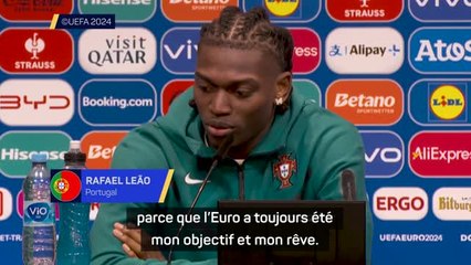 Portugal - Leão : "L'Euro a toujours été mon objectif et mon rêve"