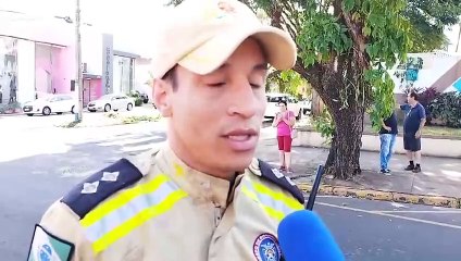 Tenente Tiago fala sobre acidente envolvendo carro e motocicleta em cruzamento de Umuarama