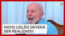 Lula diz que leilão de arroz foi anulado por 'falcatrua em uma empresa'