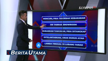 Kronologi Office Boy Tabrak Showroom, Salah Injak Pedal Gas