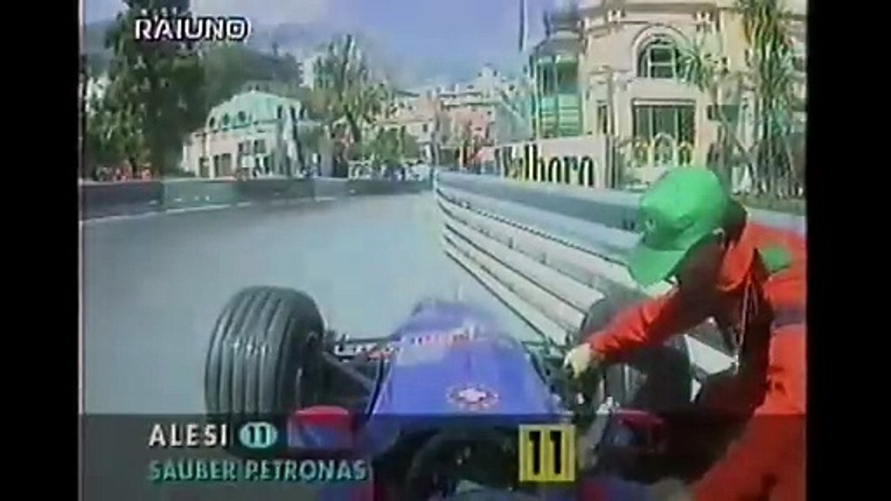 GP Monaco 1999 F1 (RAI . ITA) - Ritiro di Jean Alesi
