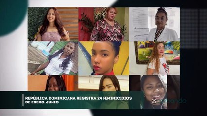 República Dominicana registra 24 feminicidios de enero-junio