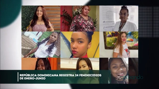 República Dominicana registra 24 feminicidios de enero-junio