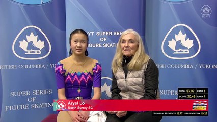 Pre Novice Women Free Program Group 1 2024 BC/YT Section Super Series High Performance (10)