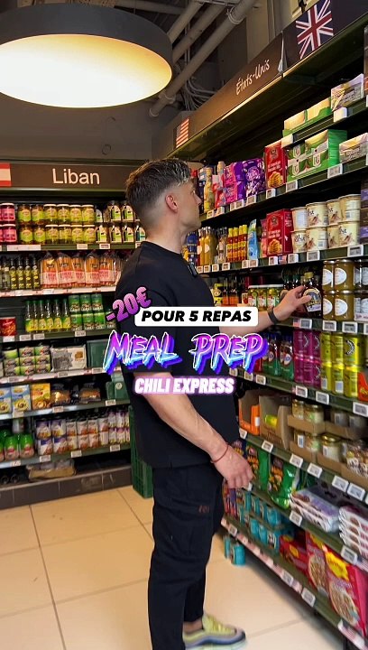 ⚠️ MEAL PREP -20€ pour 5 repas ⚠️