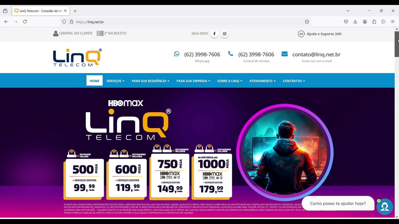 Como mudar a senha do Wi-Fi Liqn Telecom