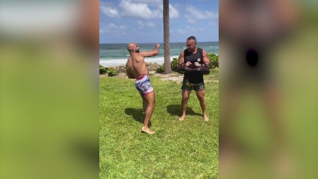 Así entrena el guardaespaldas de Messi: da miedo solo de verlo
