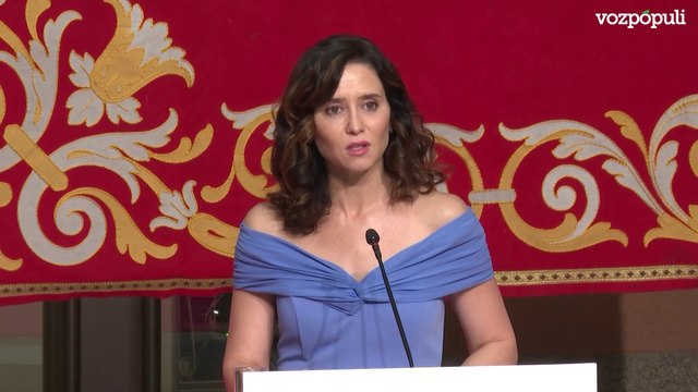 Ayuso elogia la labor de Milei y asegura que Madrid está lejos del colectivismo empobrecedor y el voto cautivo