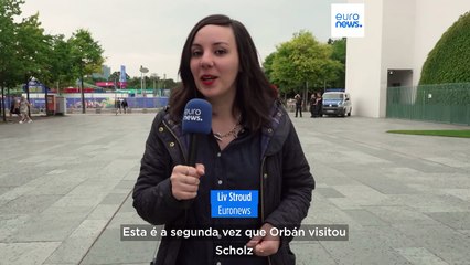 Scholz recebe Orbán em Berlim sem fanfarras nem honras militares