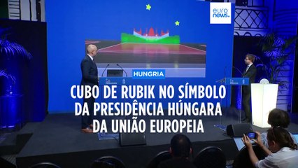 Cubo de Rubik vai ser o símbolo da presidência húngara da UE