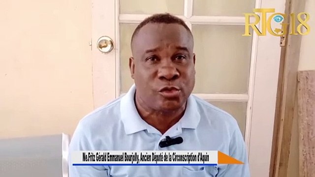 Ansyen Depite Aken an Me. Fritz Gérald Emmanuel Bourjolly salye rive Rameau Normil nan tèt PNH la.