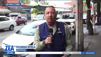 Vehículo vuelca en la colonia Escandón, alcaldía Miguel Hidalgo, CDMX
