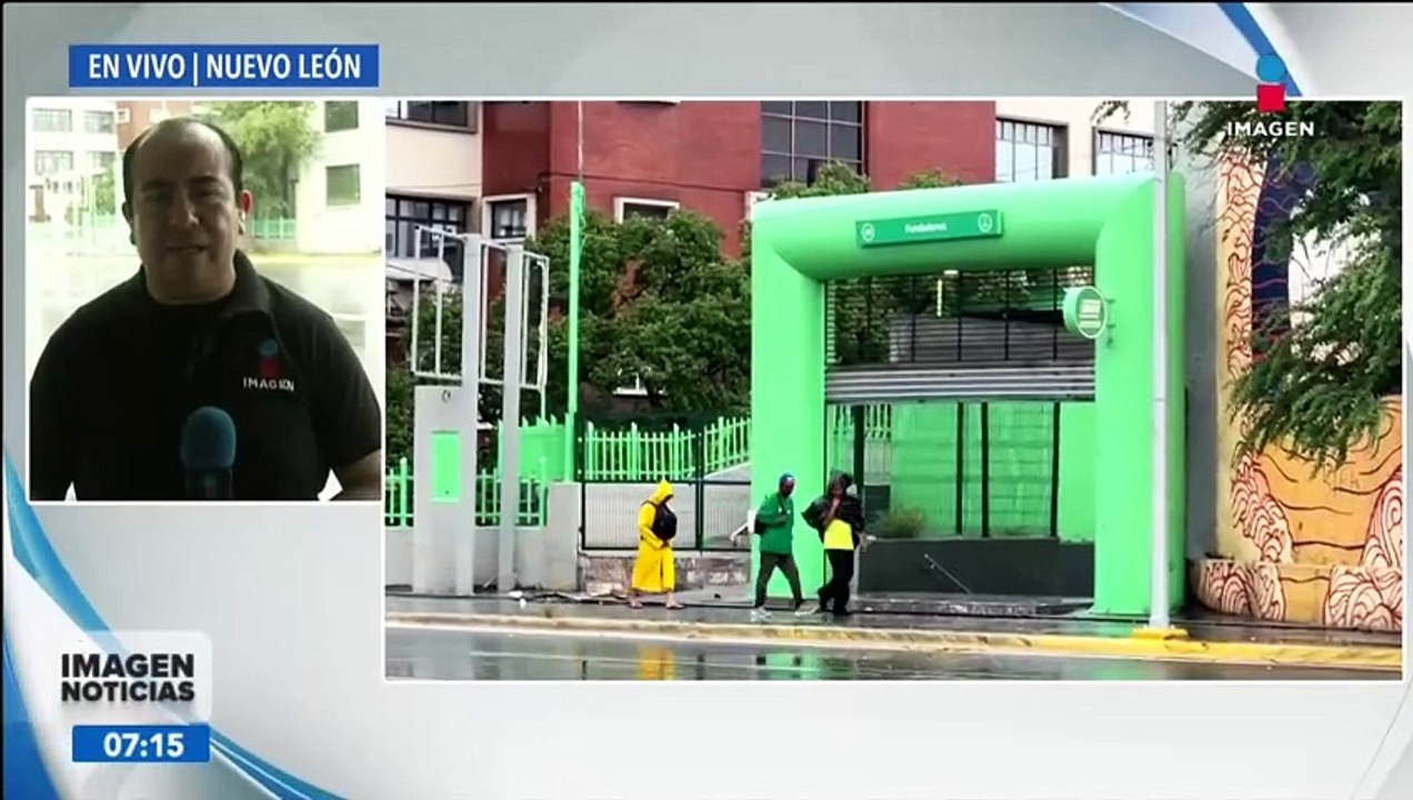 Así amaneció Monterrey, Nuevo León, tras el paso de la tormenta tropical Alberto