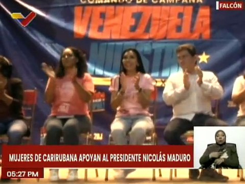 Falcón | Féminas del mcpio. Carirubana reafirman su apoyo al presidente Nicolás Maduro