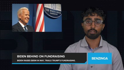 Biden Campaign Raises $85 Million in May, Lags Behind Trump's Fundraising Machine