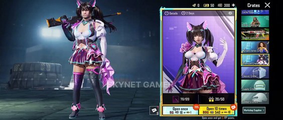 Pubg Premium Crate Opening 120 Guaranteed Reward Field Commander AWM