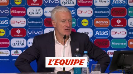 Deschamps : «Kanté ne fait pas que courir» - Euro 2024 - Bleus