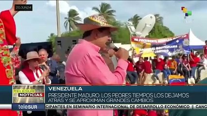 Presidente Nicolás Maduro recibió bastón de mando del pueblo Wayúu