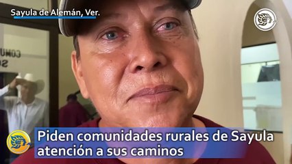 Piden comunidades rurales de Sayula atención a sus caminos