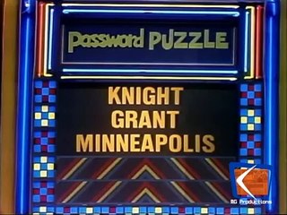 Password Plus (Ep. 310) (3-14-1980) (All Star Week) (Carol Burnett/Vicki Lawrence vs. McLean Stevenson/Joanna Gleason) (Day 5)